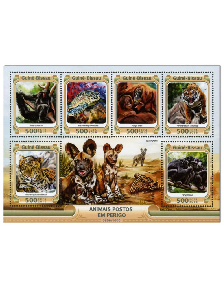 n° 6358 : Timbre GUINÉE-BISSAU Poste