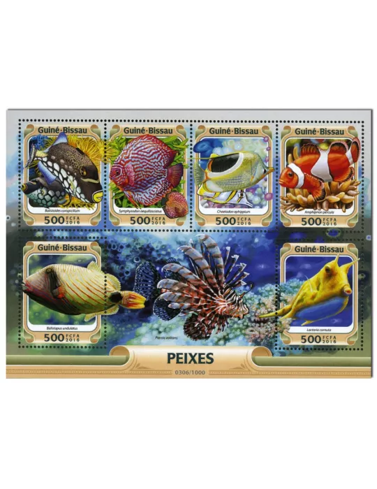 n° 6382 : Timbre GUINÉE-BISSAU Poste