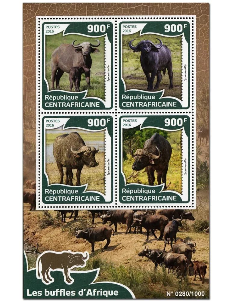 n° 4204 : Timbre CENTRAFRIQUE Poste