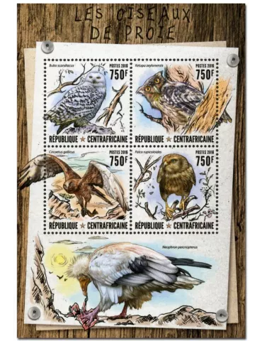 n° 4220 : Timbre CENTRAFRIQUE Poste