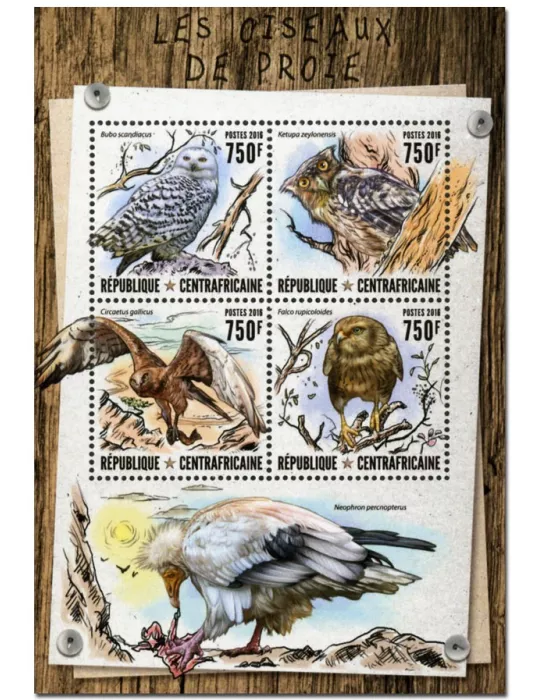 n° 4220 : Timbre CENTRAFRIQUE Poste