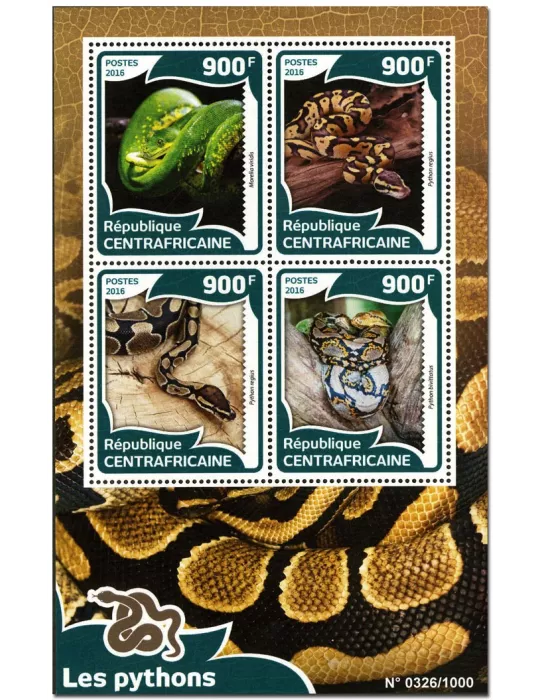 n° 4244 : Timbre CENTRAFRIQUE Poste