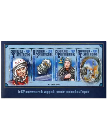 n° 4260 : Timbre CENTRAFRIQUE Poste