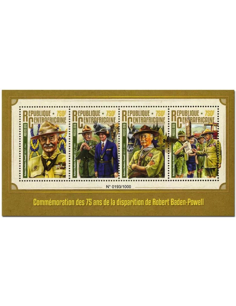 n° 4268 : Timbre CENTRAFRIQUE Poste