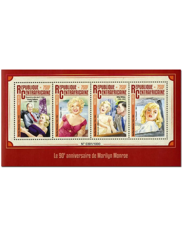 n° 4300 : Timbre CENTRAFRIQUE Poste