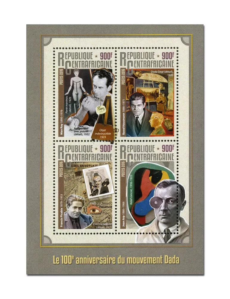 n° 4384 : Timbre CENTRAFRIQUE Poste