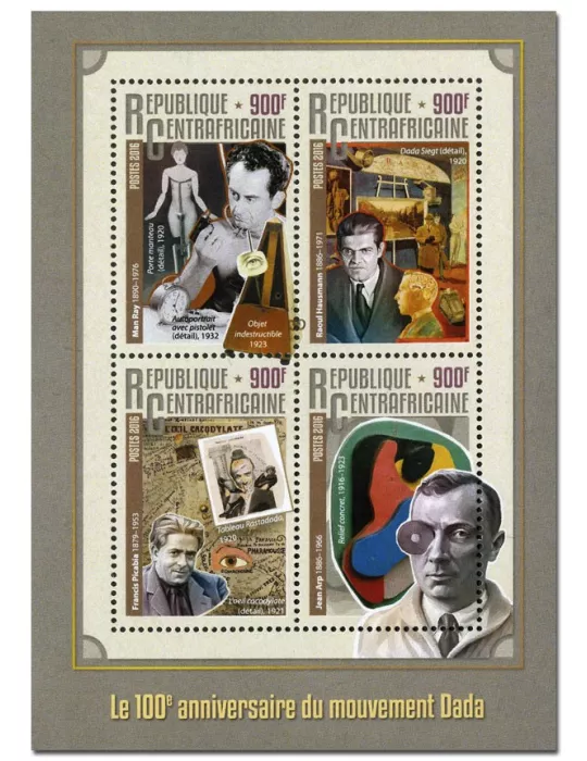 n° 4384 : Timbre CENTRAFRIQUE Poste