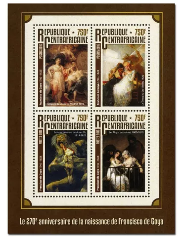 n° 4404 : Timbre CENTRAFRIQUE Poste