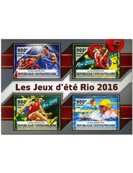 n° 4504 : Timbre CENTRAFRIQUE Poste