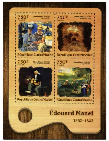 n° 4620 : Timbre CENTRAFRIQUE Poste