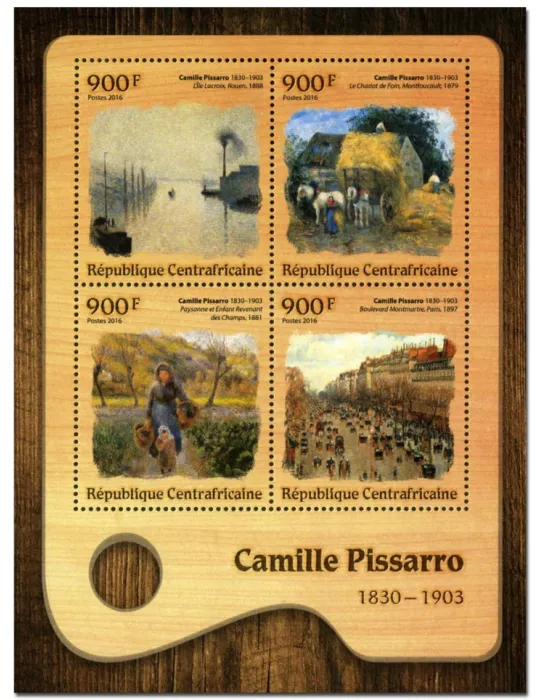 n° 4640 : Timbre CENTRAFRIQUE Poste