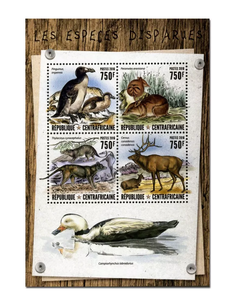 n° 4680 : Timbre CENTRAFRIQUE Poste