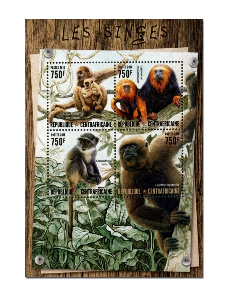 n° 4688 : Timbre CENTRAFRIQUE Poste