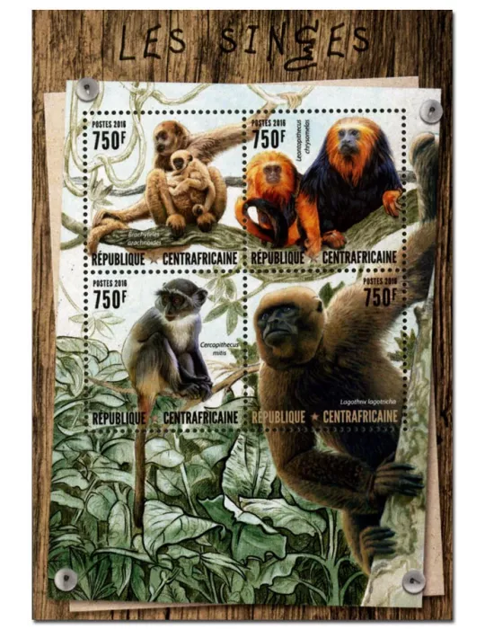 n° 4688 : Timbre CENTRAFRIQUE Poste