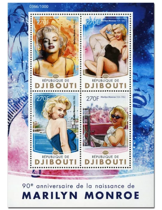 n° 967 : Timbre DJIBOUTI Poste