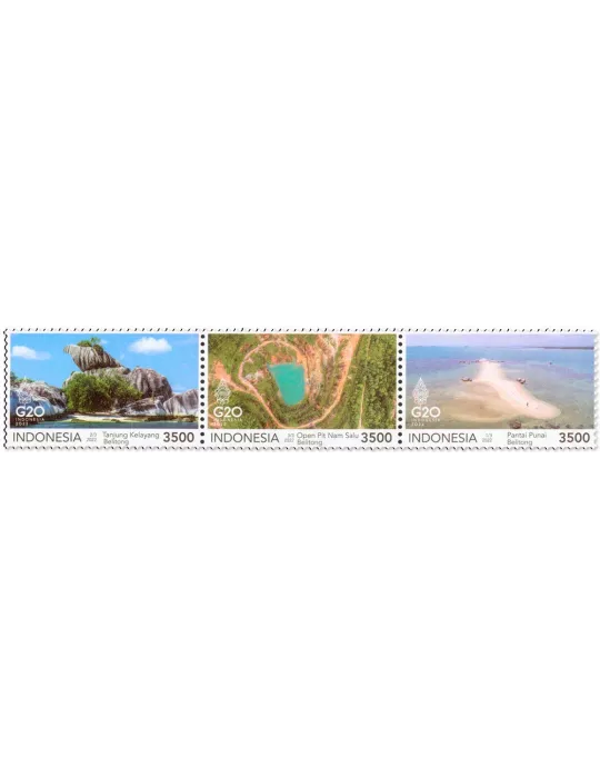 n° 3137/3139 - Timbre INDONESIE Poste