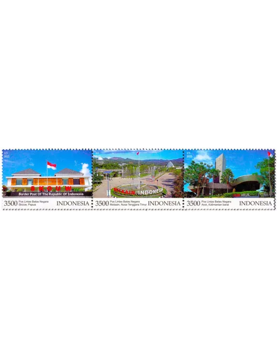 n° 3140/3142 - Timbre INDONESIE Poste