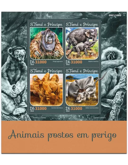 n° 5347 : Timbre SAINT-THOMAS ET PRINCE Poste