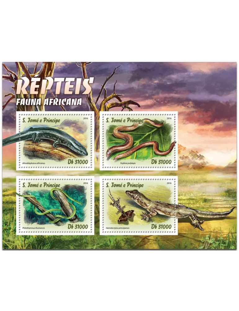 n° 5375 : Timbre SAINT-THOMAS ET PRINCE Poste