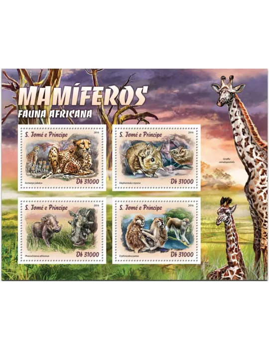 n° 5379 : Timbre SAINT-THOMAS ET PRINCE Poste