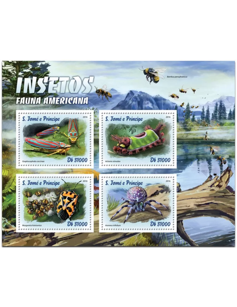 n° 5395 : Timbre SAINT-THOMAS ET PRINCE Poste