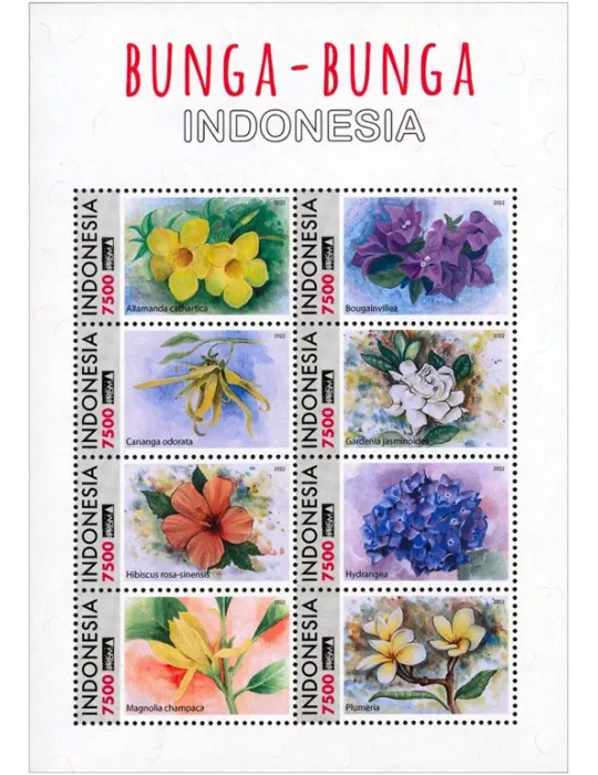 n° 3163/3170 - Timbre INDONESIE Poste
