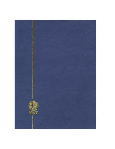 PERFECTA : Classeur fixe pour timbres (Grand modèle-Pages Blanches-16p) 2