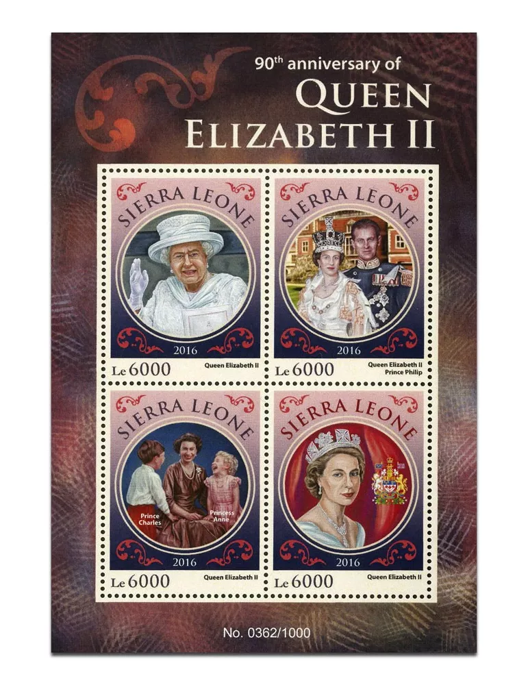 n° 5753 : Timbre SIERRA LEONE Poste