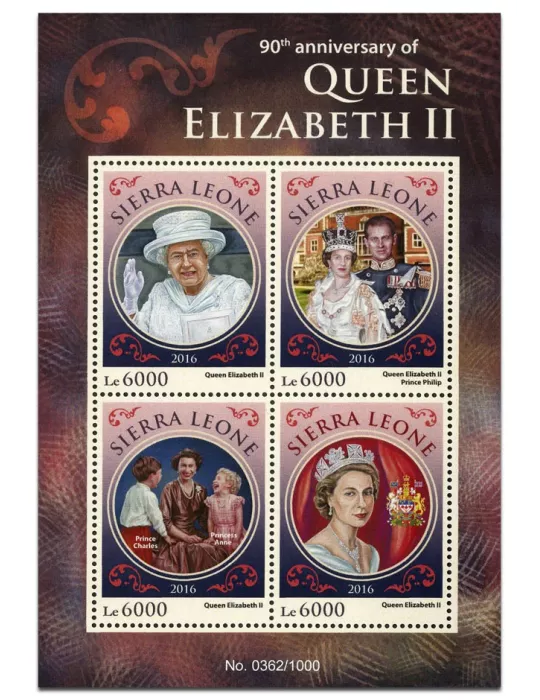 n° 5753 : Timbre SIERRA LEONE Poste