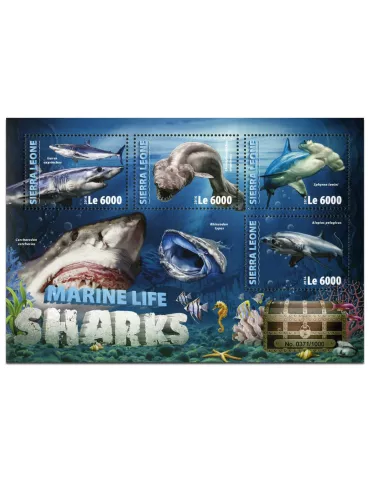 n° 5829 : Timbre SIERRA LEONE Poste