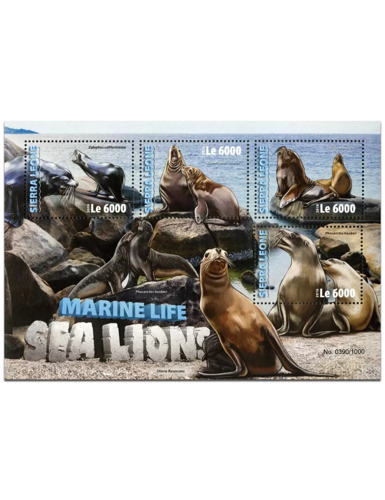 n° 5845 : Timbre SIERRA LEONE Poste