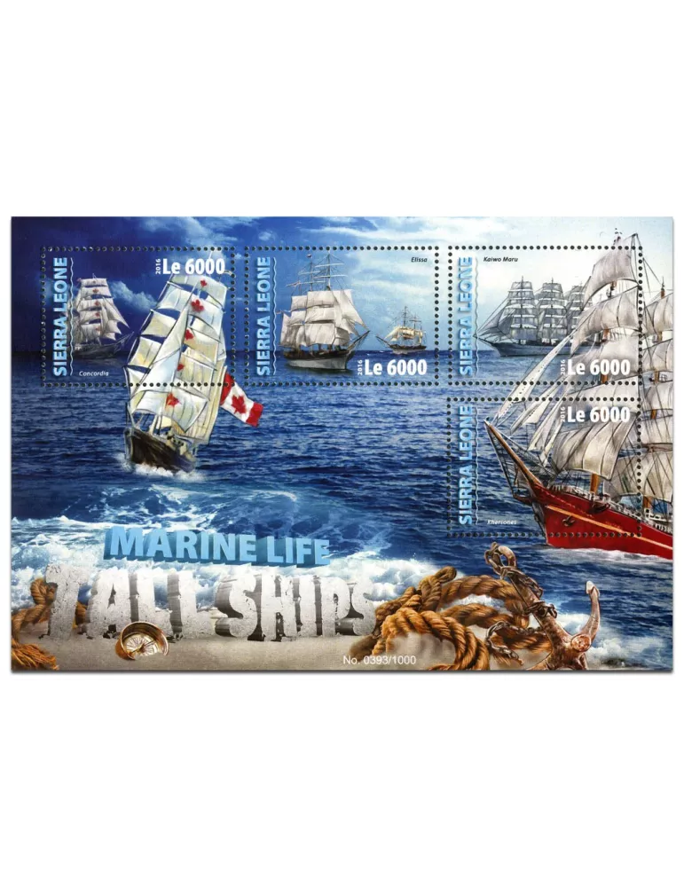 n° 5881 : Timbre SIERRA LEONE Poste