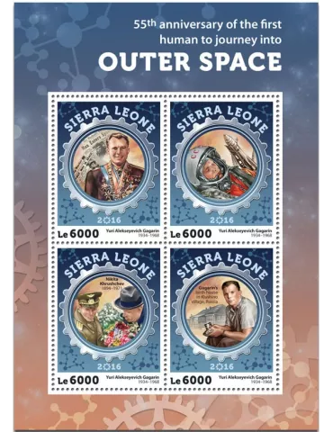 n° 5949 : Timbre SIERRA LEONE Poste