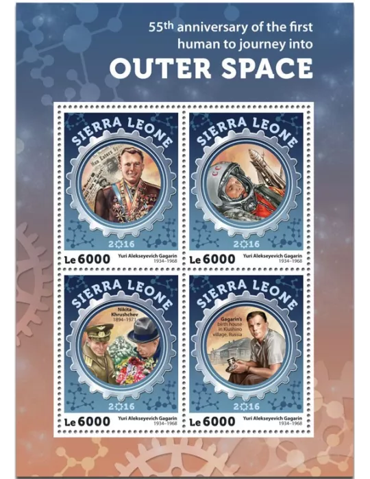 n° 5949 : Timbre SIERRA LEONE Poste