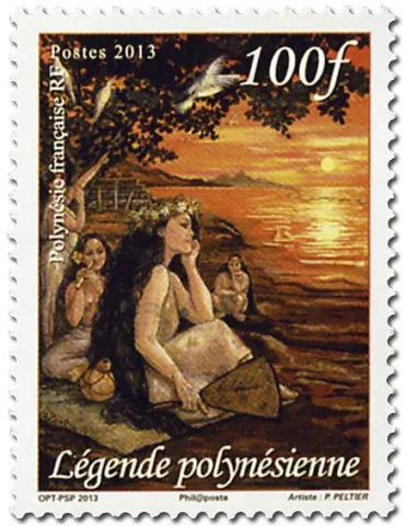 n° 1017/1018 - Timbre Polynésie Poste 2
