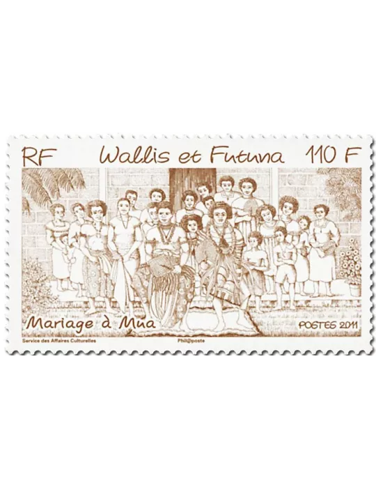 n° 758/759 - Timbre Wallis et Futuna Poste