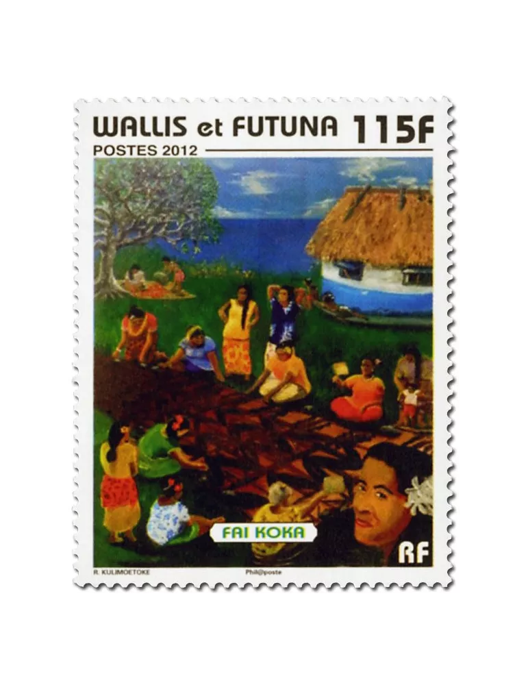 n° 761/762 - Timbre Wallis et Futuna Poste