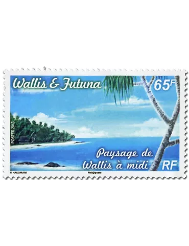 n° 801/802 - Timbre Wallis et Futuna Poste 2