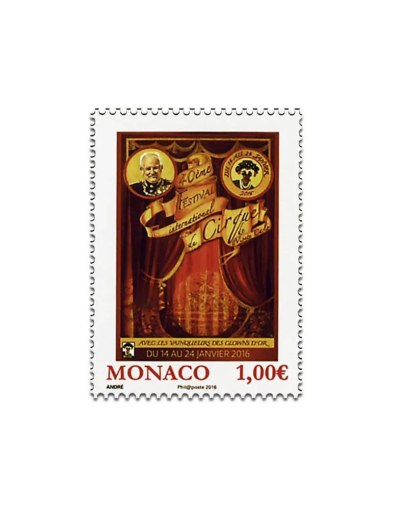 n° 3011/3014 - Timbre Monaco Poste