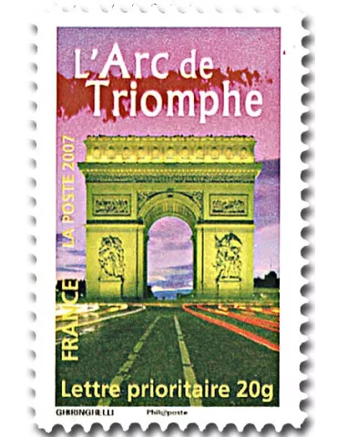 n°113A - Timbre France Autoadhésif