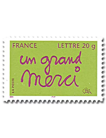 n° 52B (3761B) - Timbre France Autoadhésifs