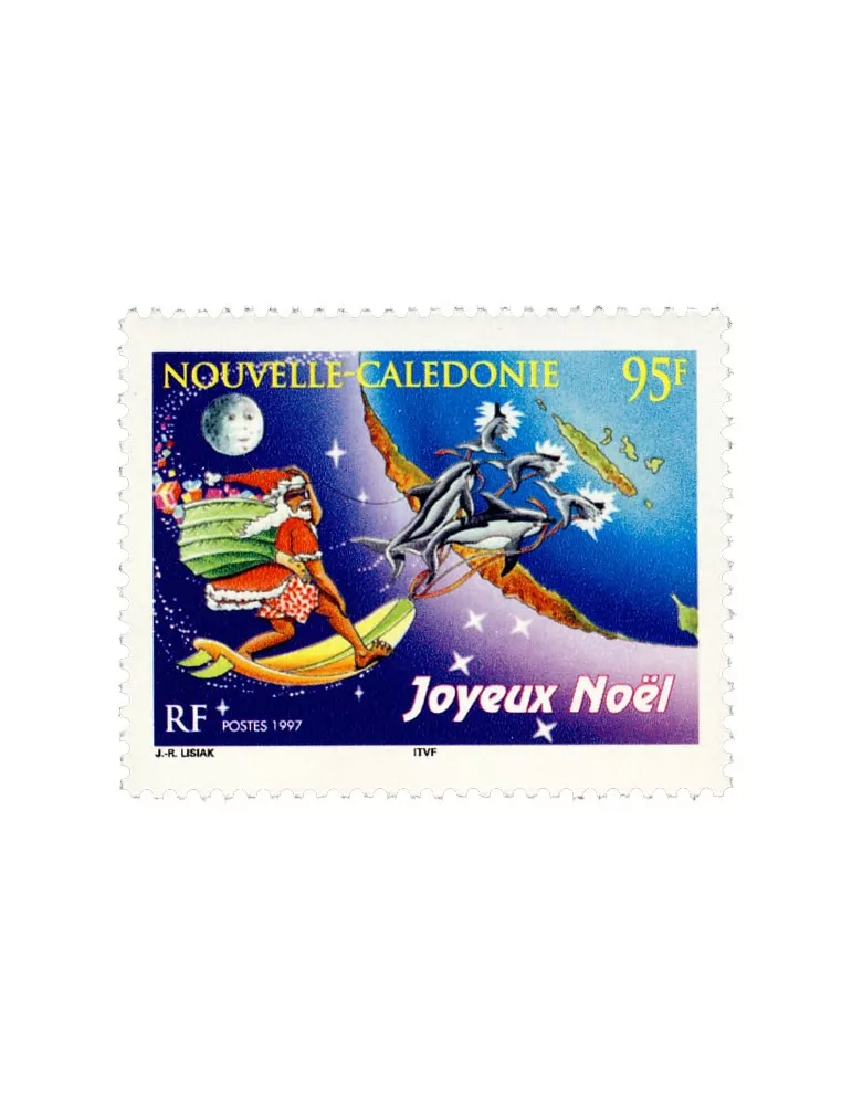 n° 744A/745A - Timbre Nelle-Calédonie Poste