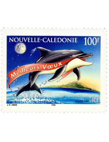 n° 744A/745A - Timbre Nelle-Calédonie Poste 2