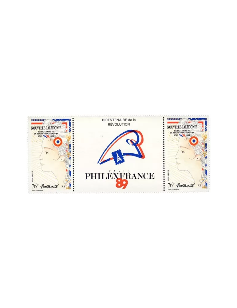 n° 261A/262A - Timbre Nelle-Calédonie Poste aérienne