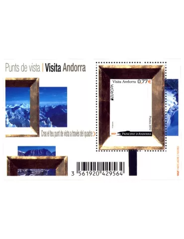 n° F724 - Timbre Andorre Poste