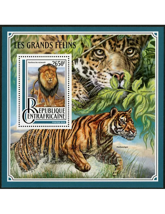 n° 1058 - Timbre CENTRAFRIQUE Blocs et feuillets