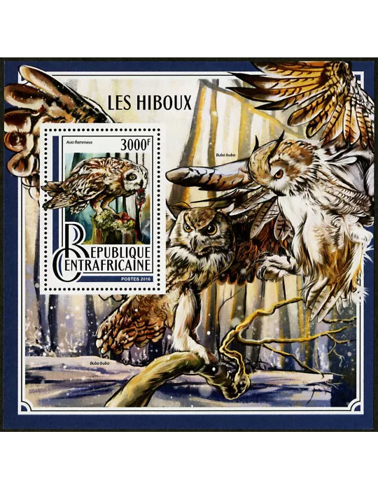 n° 1059 - Timbre CENTRAFRIQUE Blocs et feuillets