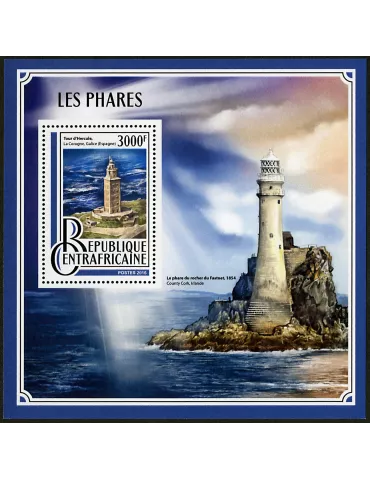 n° 1063 - Timbre CENTRAFRIQUE Blocs et feuillets