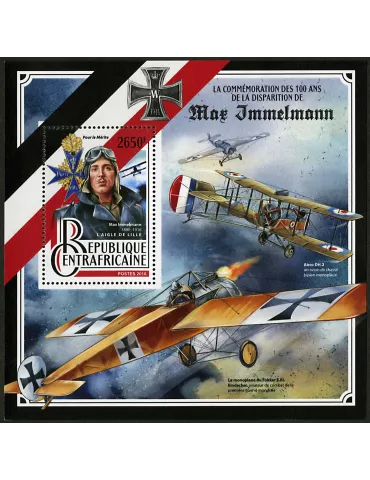 n° 1066 - Timbre CENTRAFRIQUE Blocs et feuillets