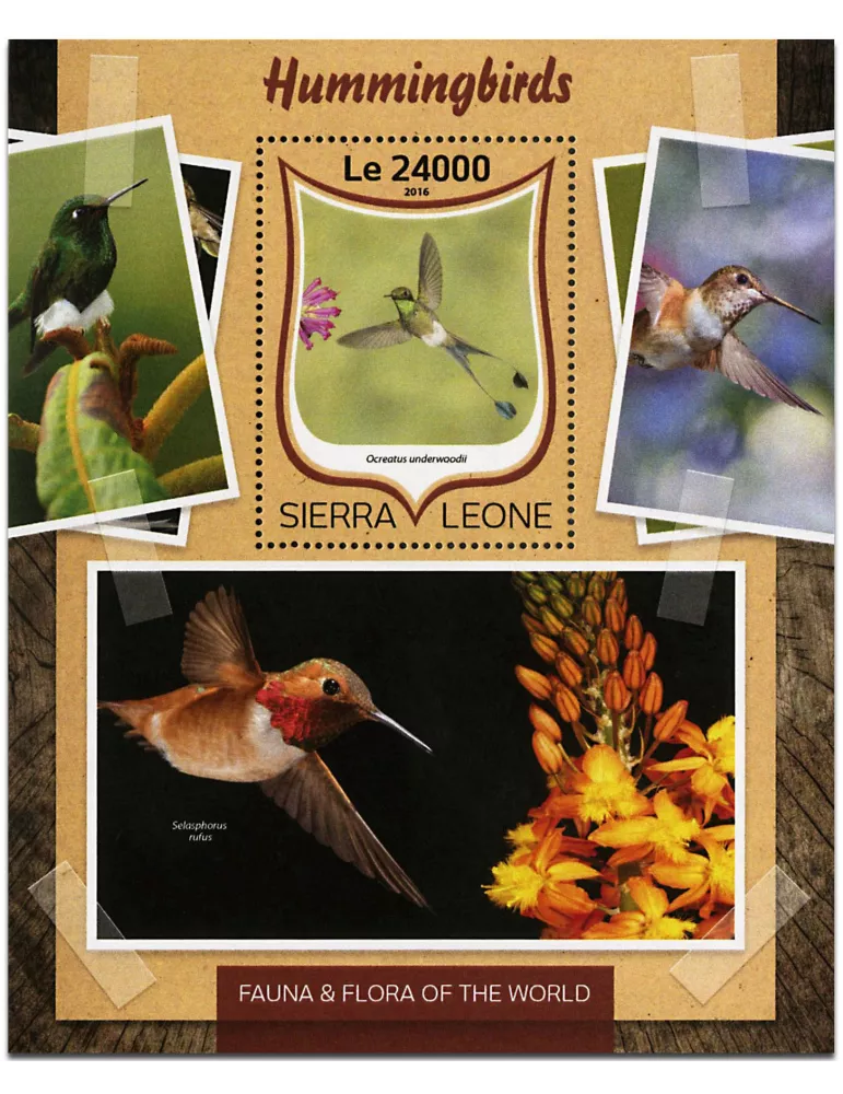 n° 1021 - Timbre SIERRA LEONE Blocs et feuillets